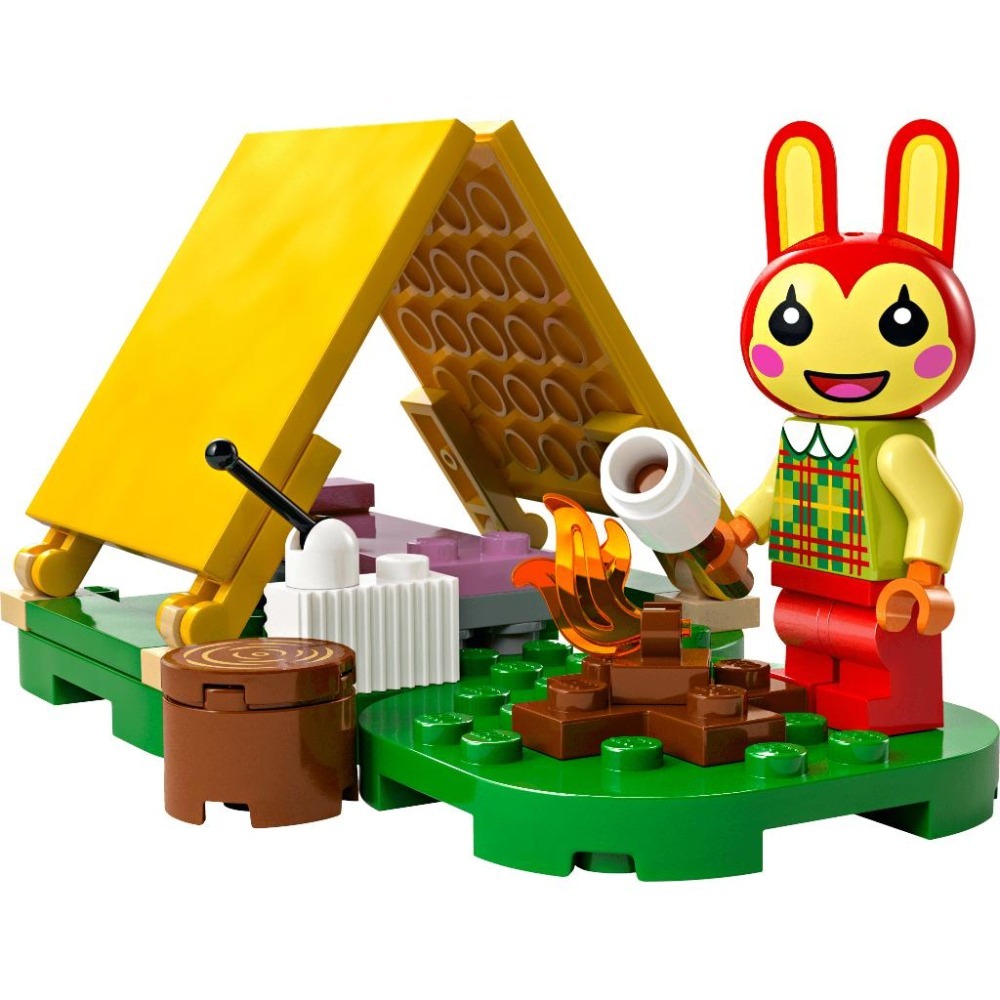 ［想樂］全新 樂高 LEGO 77047 動物森友會 莉莉安的歡樂露營 BunnieOutdoorActivities-細節圖6