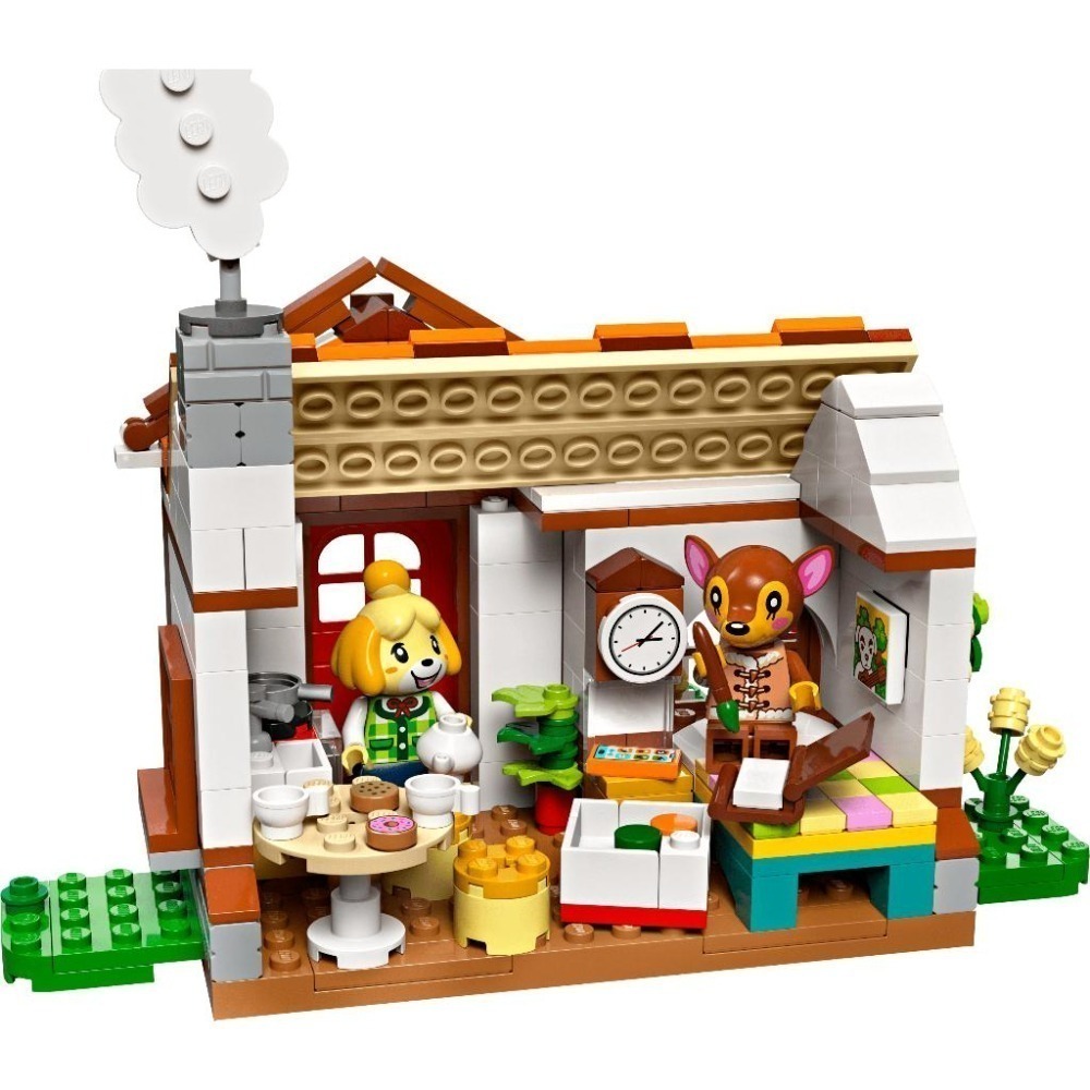 ［想樂］全新 樂高 LEGO 77049 動物森友會 西施惠 歡迎來我家 Isabelle＇s House Visit-細節圖4