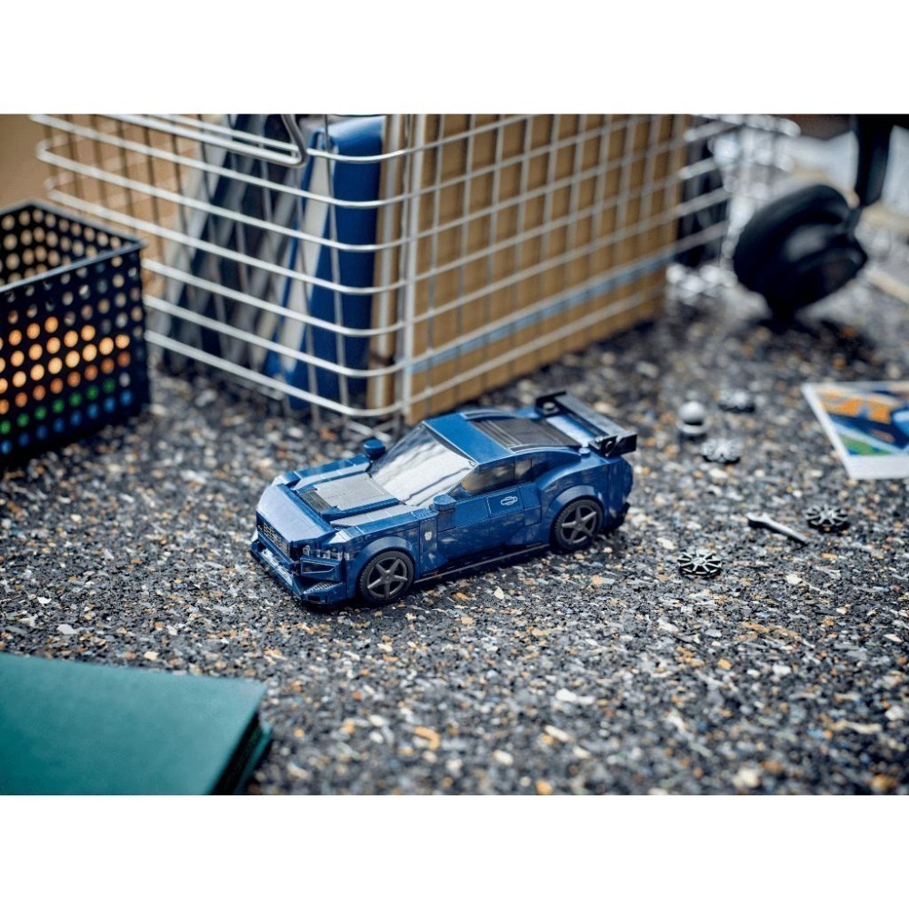 ［想樂］全新 樂高 LEGO 76920 Speed 賽車 福特野馬 FordMustangDarkHorse Car-細節圖8