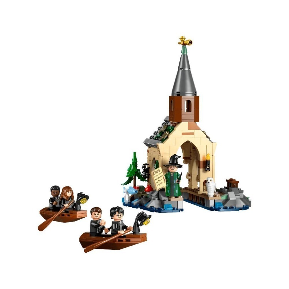 ［想樂］全新 樂高 LEGO 76426 HarryPotter 哈利波特 船屋 Hogwarts Boathouse-細節圖3