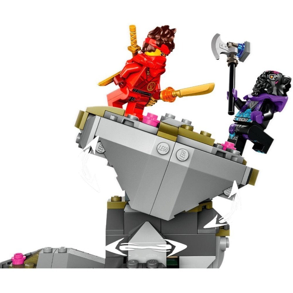 ［想樂］全新 樂高 LEGO 71819 Ninjago 忍者 龍石神殿 Dragon Stone Shrine-細節圖7