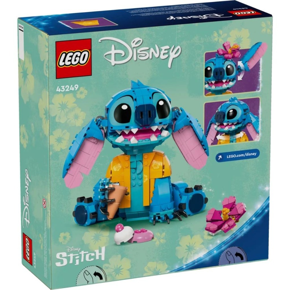 ［想樂］全新 樂高 LEGO 43249 Disney 迪士尼 史迪奇 Stitch-細節圖2