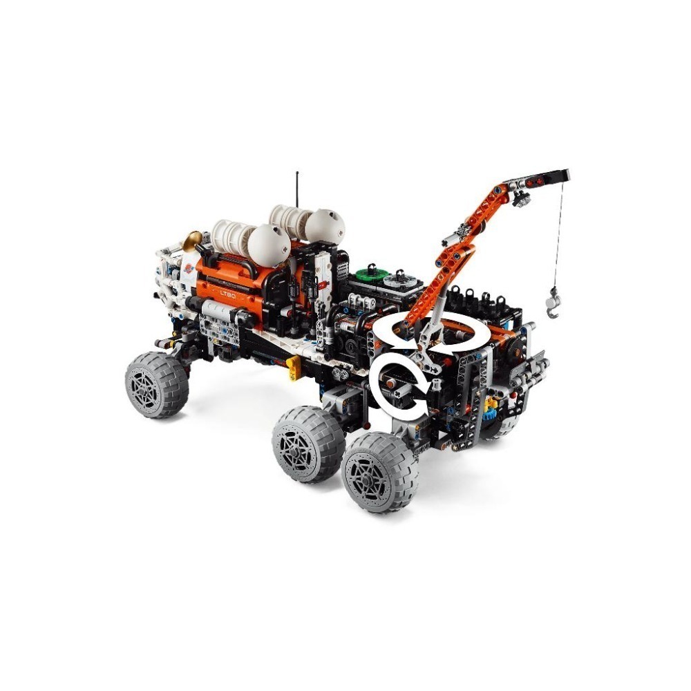 ［想樂］全新 樂高 LEGO 42180 Technic 科技 火星船員探測車 Mars Exploration-細節圖6
