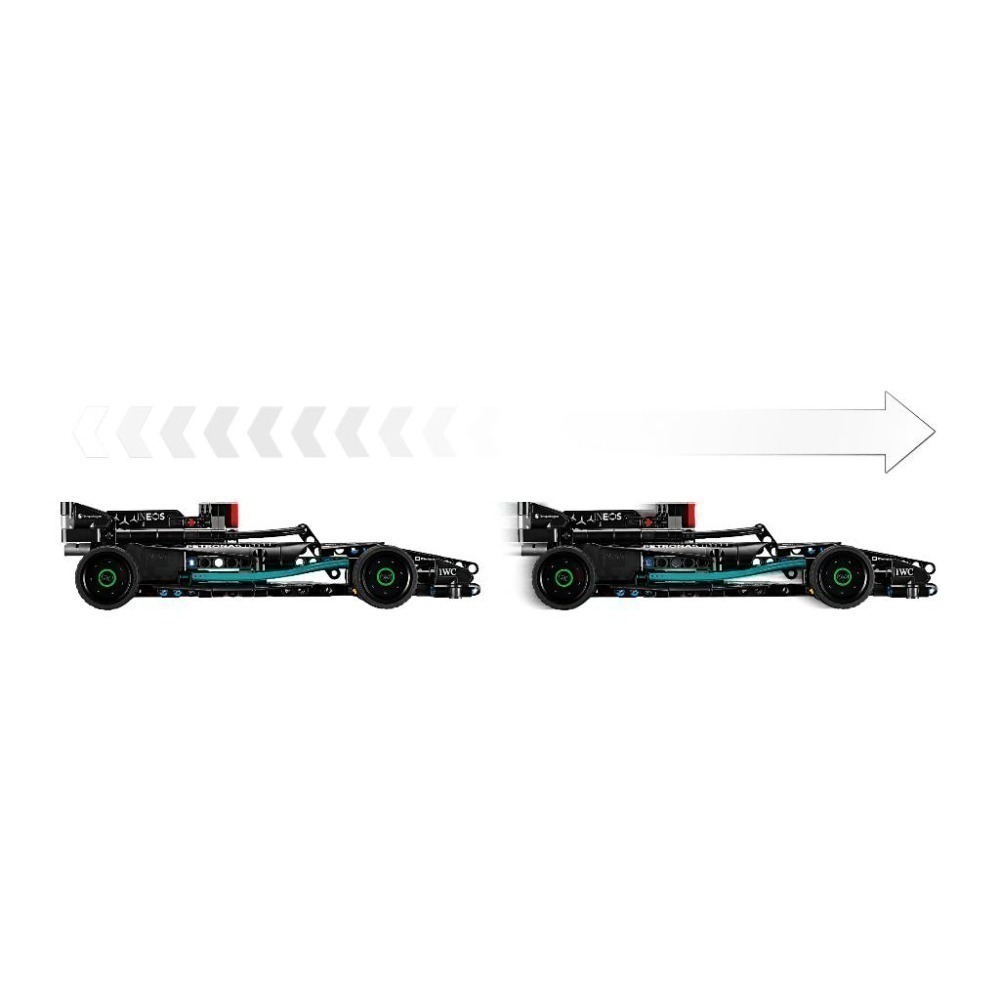 ［想樂］全新 樂高 LEGO 42165 Technic 科技 賓士 迴力車 Mercedes-AMG F1 W14-細節圖6