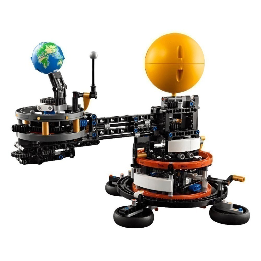 ［想樂］全新 樂高 LEGO 42179 Technic 科技 軌道上的地球和月球 Planet Earth Moon-細節圖3