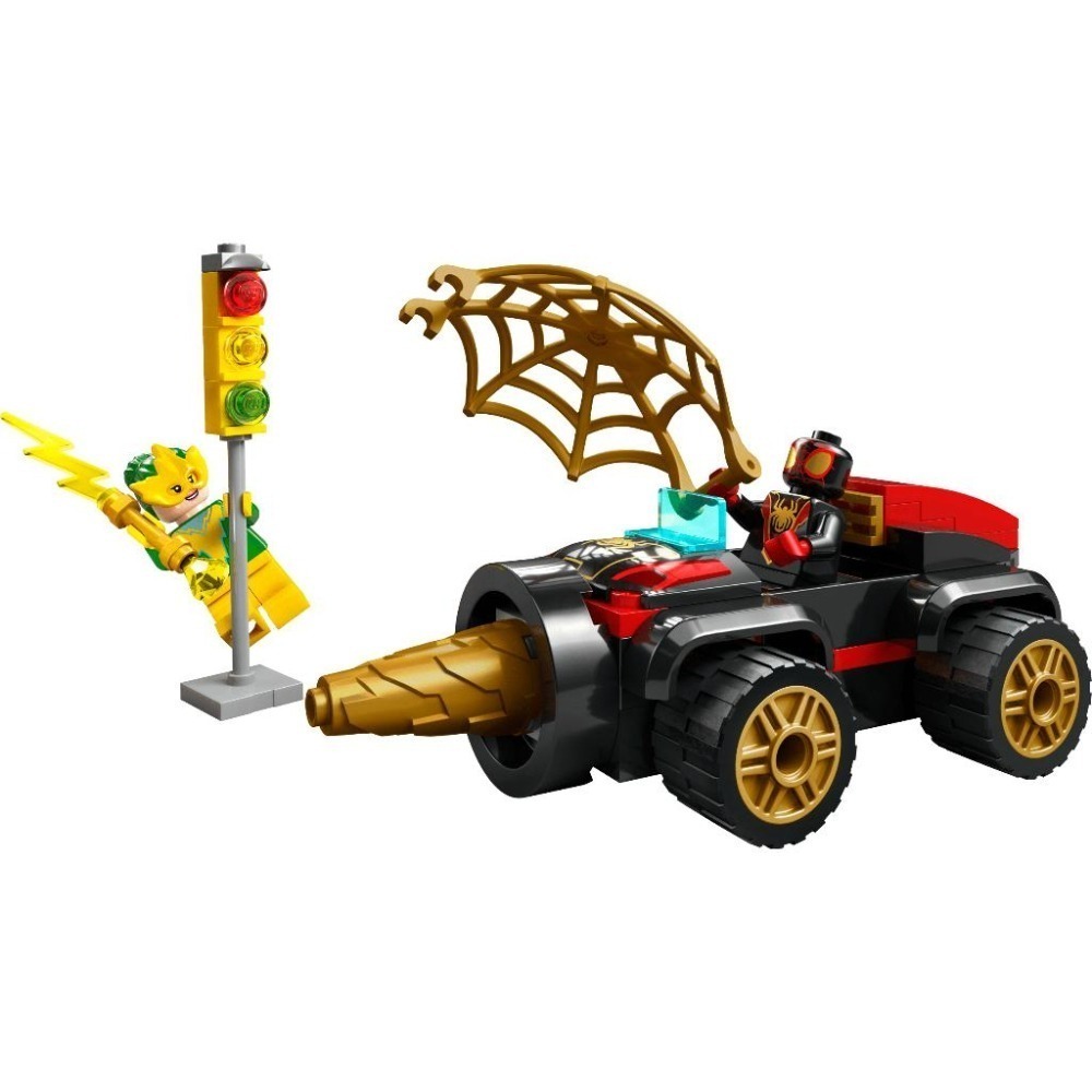 ［想樂］全新 樂高 LEGO 10792 Marvel 漫威 蜘蛛人 電鑽車 Drill SpinnerVehicle-細節圖3