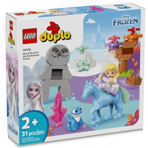 ［想樂］全新 樂高 LEGO 10418 Duplo 得寶 冰雪奇緣 艾莎 布魯尼的森林歷險 Elsa Bruni