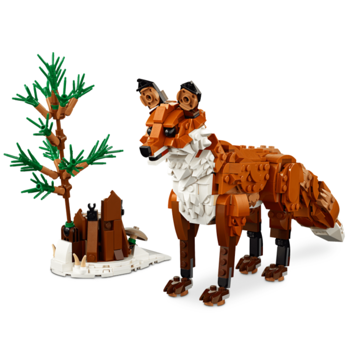 ［想樂］全新 樂高 LEGO 31154 Creator 三合一 森林動物：紅狐狸 貓頭鷹 狐狸-細節圖4