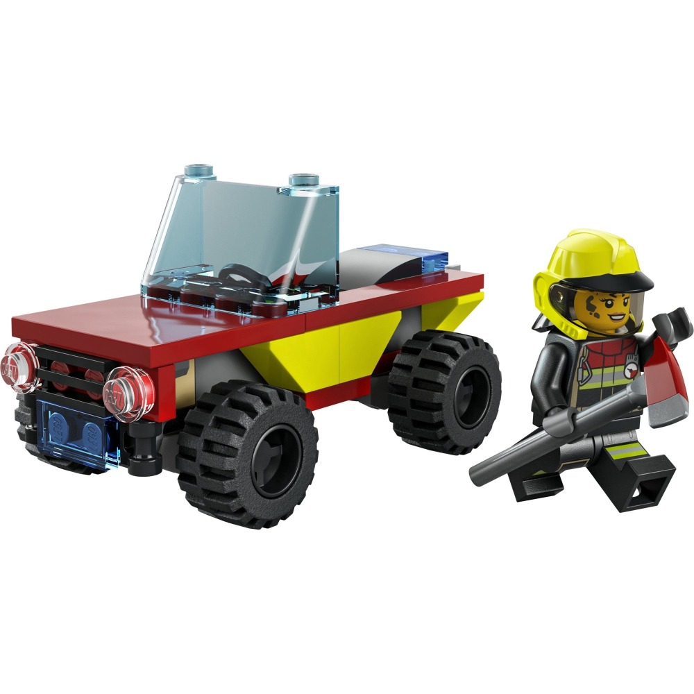 ［想樂］『小包』全新 樂高  LEGO 30585 City 消防車 消防員-細節圖2