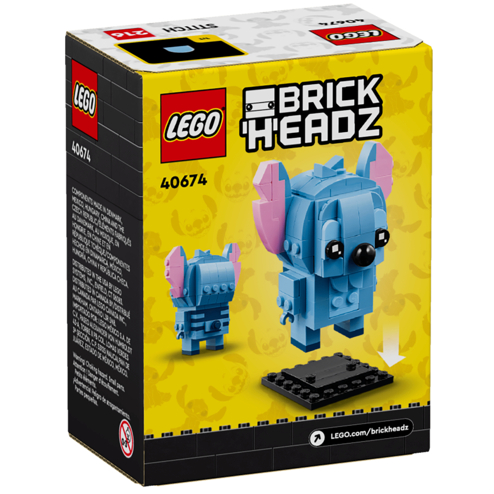 ［想樂］全新 樂高 Lego 40674 Brickheadz 《星際寶貝》 史迪奇 Stitch-細節圖2
