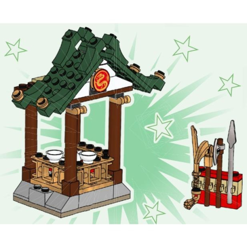 ［想樂］『拆賣』全新 樂高 LEGO 71787 武器庫(場景4) 不含人偶及其配件 拆盒場景