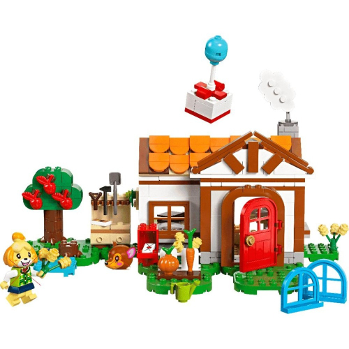 ［想樂］『拆賣』全新 樂高 LEGO 77049 動物森友會 西施惠的家 不含人偶及其配件 拆盒場景