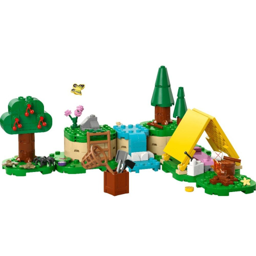 ［想樂］『拆賣』全新 樂高 LEGO 77047 動物森友會 露營 不含人偶及其配件 拆盒場景