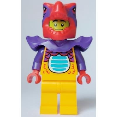 ［想樂］『人偶』全新 樂高 Lego CTY1644 恐龍人 Comic Shop Guy (60380)