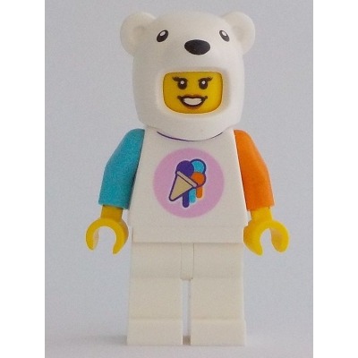 ［想樂］『人偶』全新 樂高 Lego CTY1617 北極熊人 (60363)-細節圖2