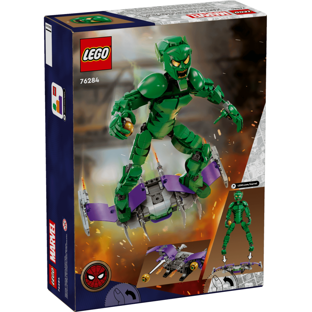 ［想樂］全新 樂高 LEGO 76284 Marvel 漫威 綠惡魔 Green Goblin-細節圖2
