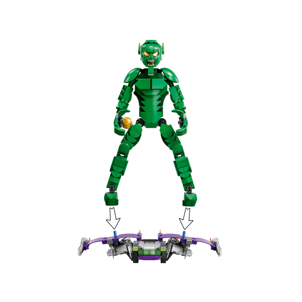 ［想樂］全新 樂高 LEGO 76284 Marvel 漫威 綠惡魔 Green Goblin-細節圖5