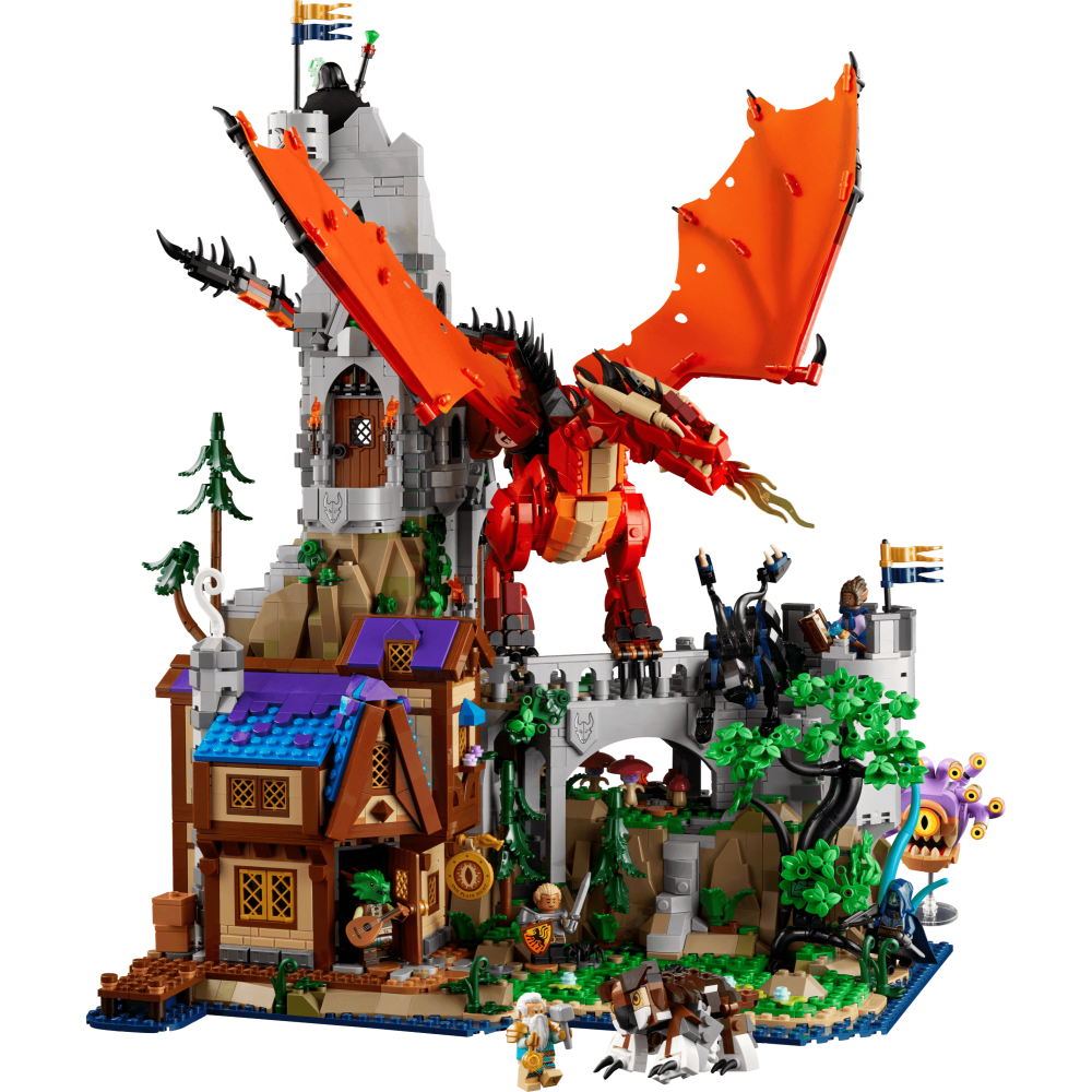 ［想樂］ 全新 樂高 Lego 21348 IDEAS 龍與地下城 Dragon IDEAS#56 (盒損)-細節圖2