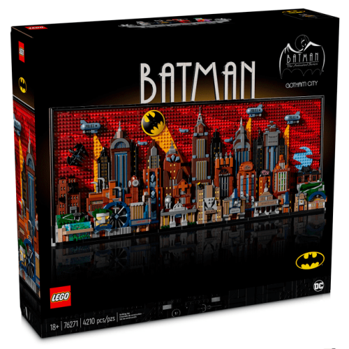 ［想樂］ 全新 樂高 LEGO 76271 DC 蝙蝠俠：動畫系列 高譚市天際線 Batman