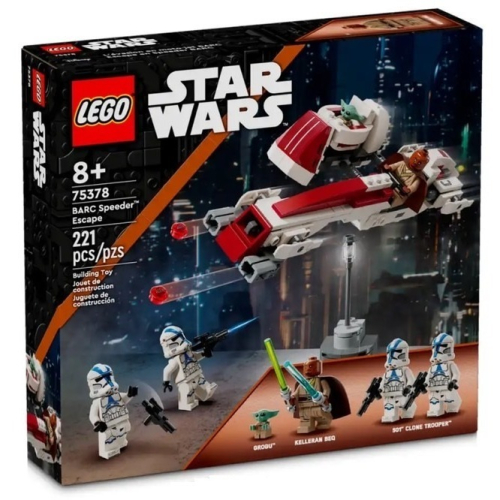 ［想樂］全新 樂高 LEGO 75378 星際大戰 Star Wars BARC 飛行器逃脫 BARC Speeder