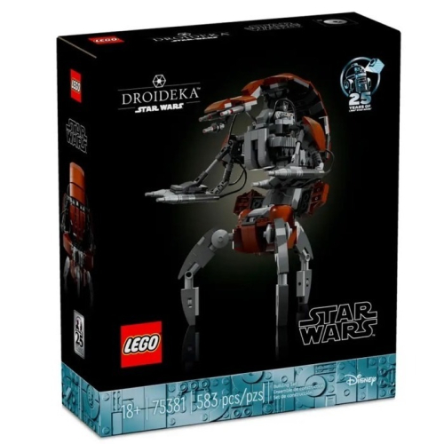 ［想樂］全新 樂高 LEGO 75381 星際大戰 Star Wars 機器傭兵毀滅者機器人 Droideka™