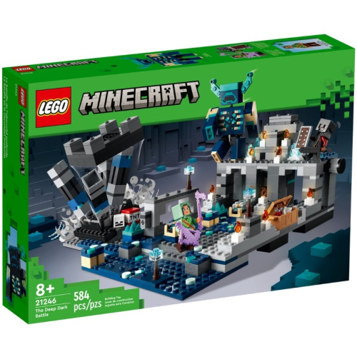 ［想樂］全新 樂高 LEGO 21246 Minecraft 創世神 深淵的戰役