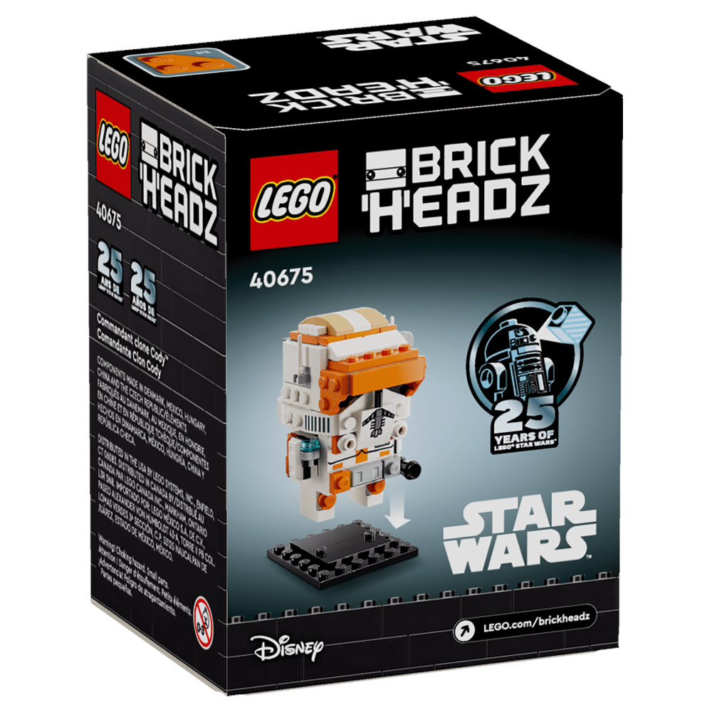 ［想樂］全新 樂高 LEGO 40675 Brickheadz 星際大戰系列 複製人指揮官寇迪-細節圖2