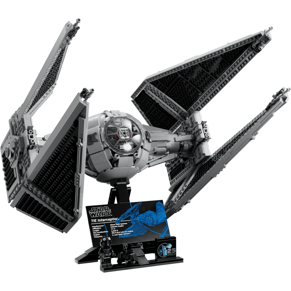 ［想樂］全新 樂高 LEGO 75382 Star wars 星際大戰 鈦攔截機 TIE Interceptor-細節圖3