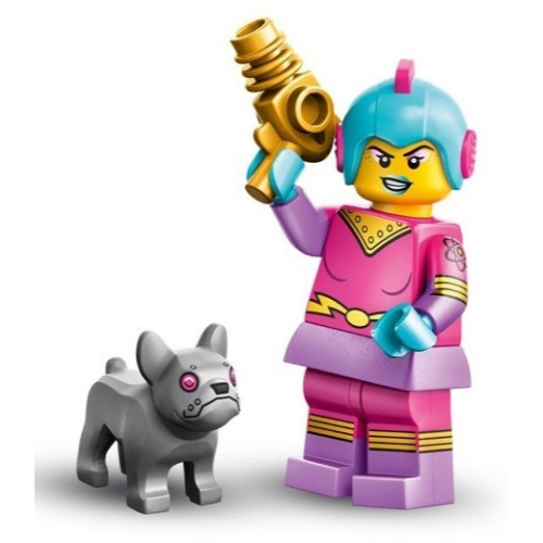［想樂］全新 樂高 LEGO 71046-4 第26代人偶包 太空系列 復古太空女英雄 Spacewoman