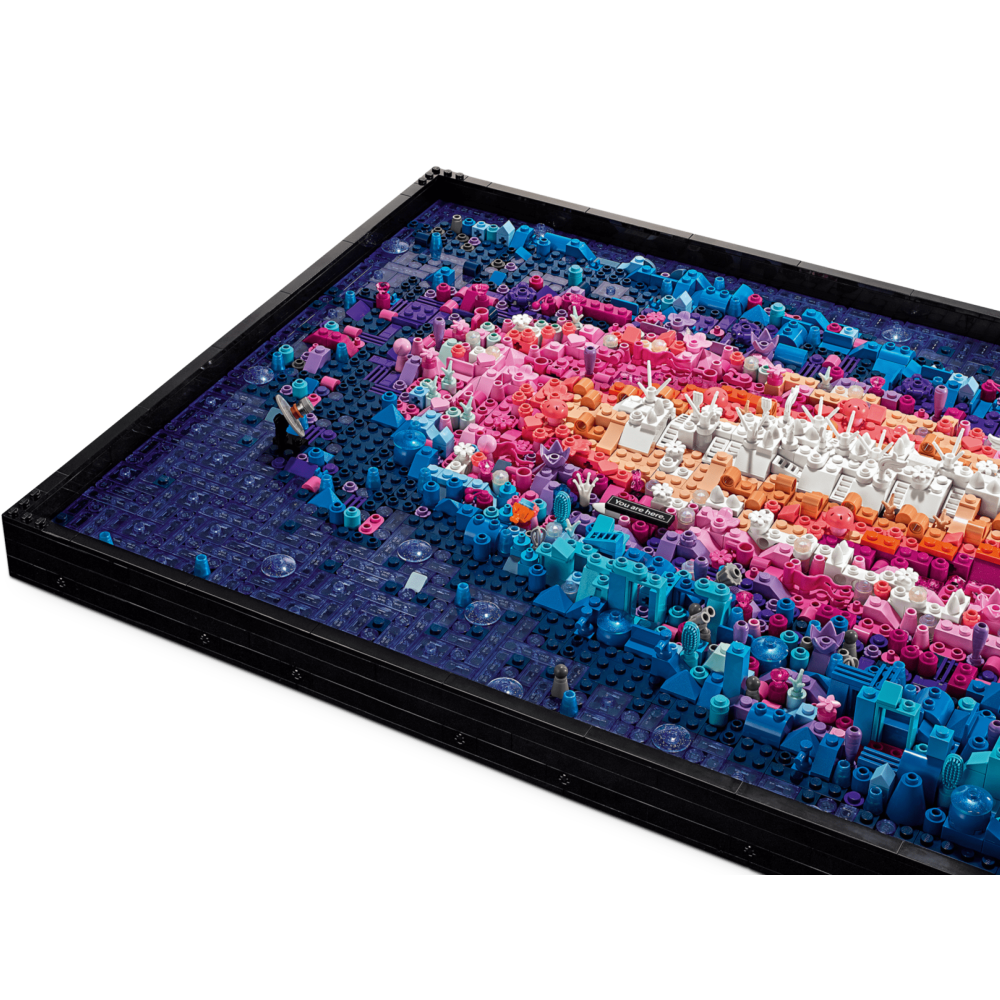 ［想樂］(盒損)  全新 樂高 LEGO 31212 ART 銀河系 The Milky Way Galaxy-細節圖5