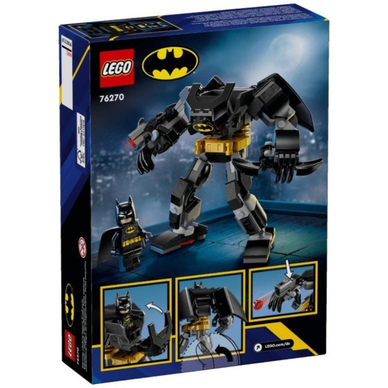 ［想樂］全新 樂高 LEGO 76270 DC 超級英雄 蝙蝠俠小機甲-細節圖2