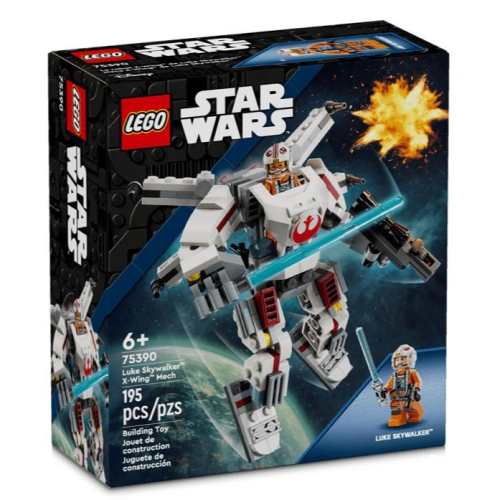 ［想樂］全新 樂高 LEGO 75390 StarWars 星際大戰 天行者路克 X-Wing 小機甲