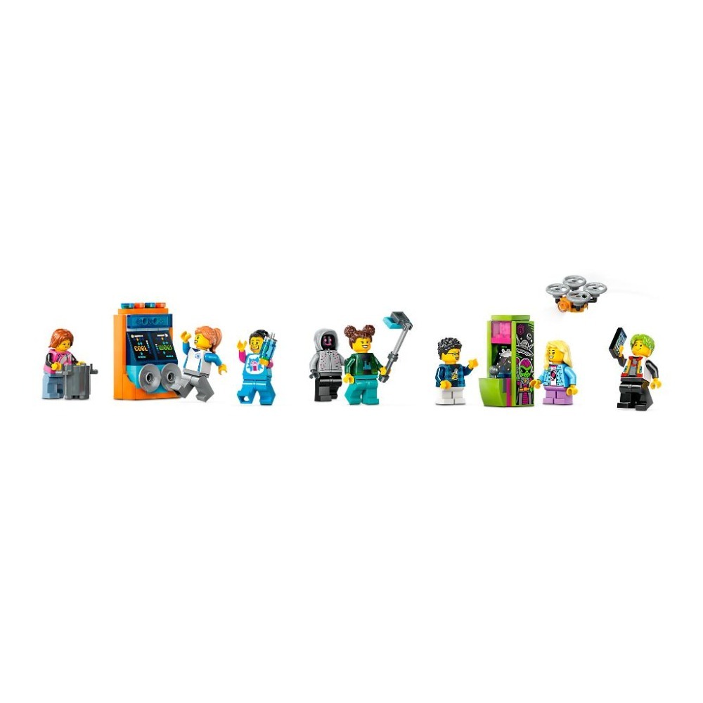 ［想樂］全新 樂高 LEGO 60421 City 城市 機器人世界雲霄飛車樂園-細節圖6