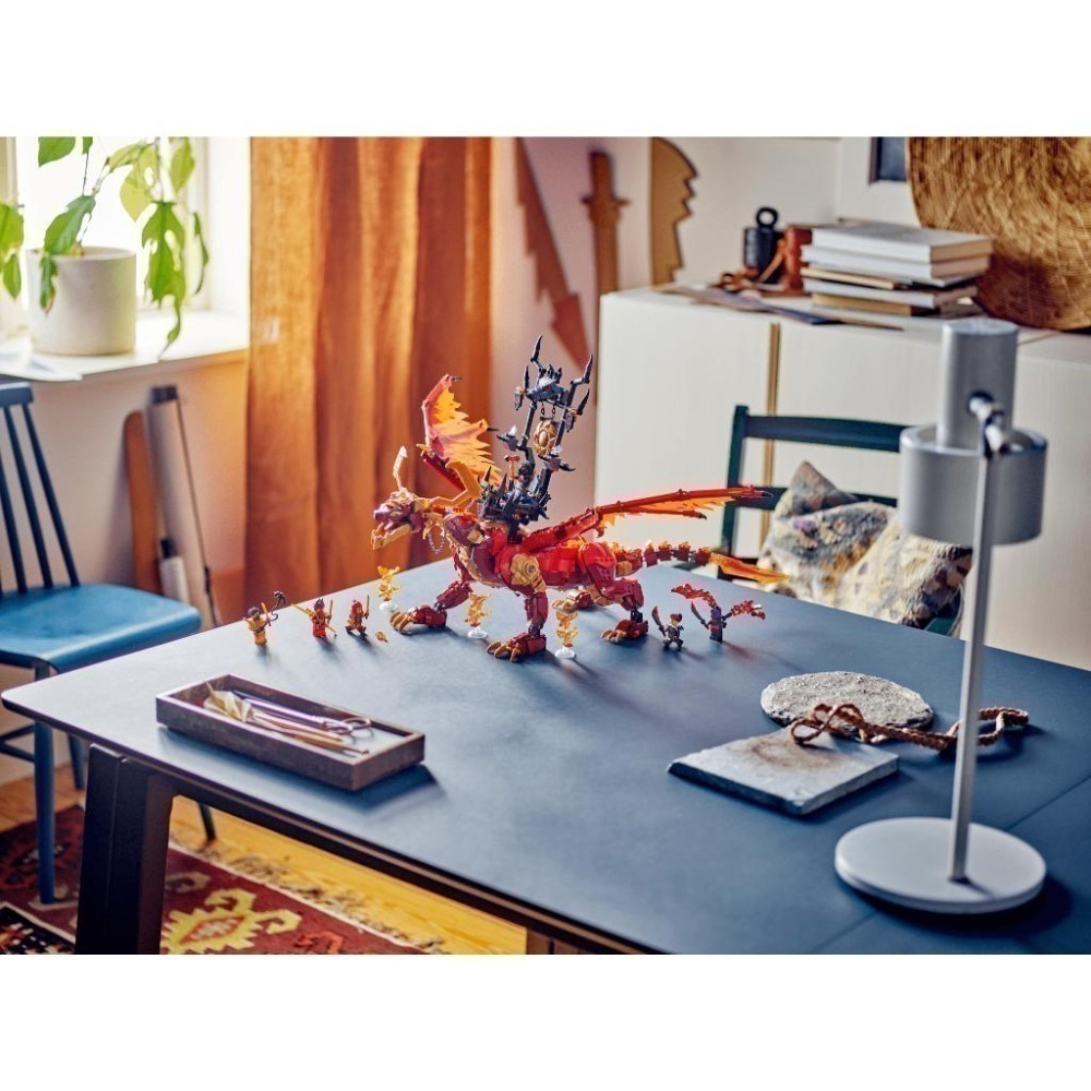 ［想樂］全新 樂高 LEGO 71822 Ninjago 忍者 動態來源龍 (盒損)-細節圖9