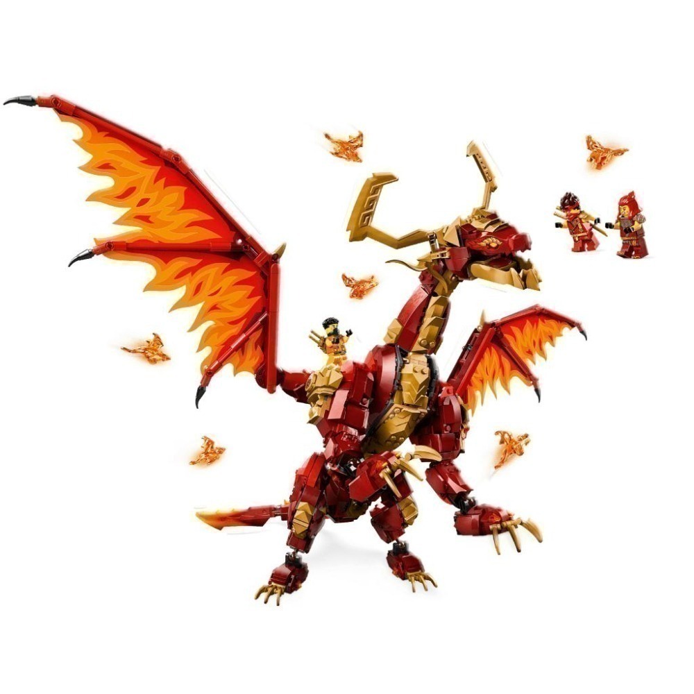 ［想樂］全新 樂高 LEGO 71822 Ninjago 忍者 動態來源龍 (盒損)-細節圖4