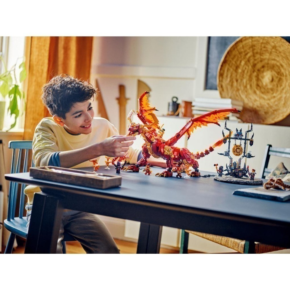 ［想樂］全新 樂高 LEGO 71822 Ninjago 忍者 動態來源龍 (盒損)-細節圖8