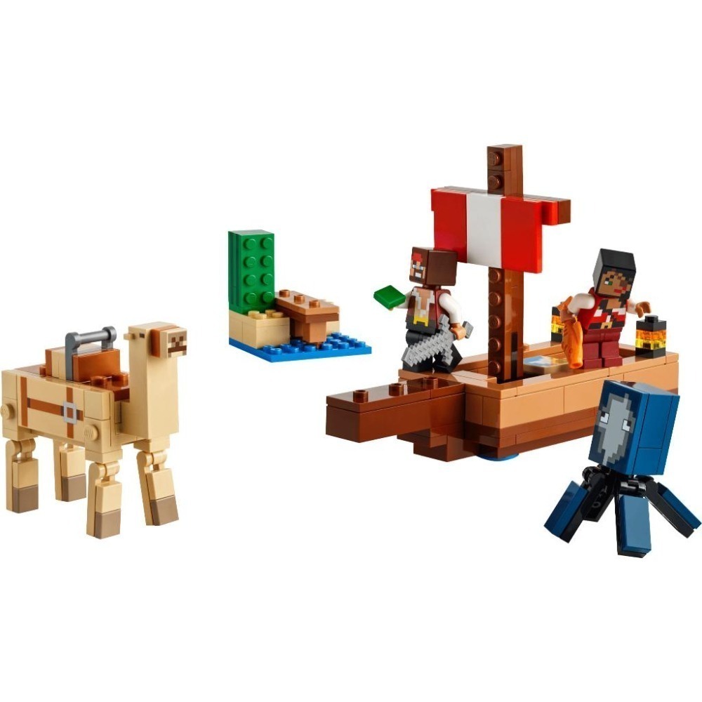 ［想樂］全新 樂高 LEGO 21259 Minecraft 創世神 海盜船之旅-細節圖3