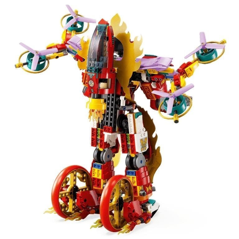 ［想樂］全新 樂高 LEGO 80057 Monkie Kid 悟空小俠 哪吒烽火機甲-細節圖5