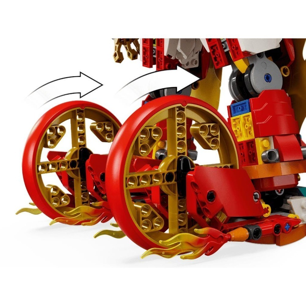 ［想樂］全新 樂高 LEGO 80057 Monkie Kid 悟空小俠 哪吒烽火機甲-細節圖6