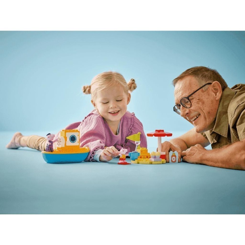 ［想樂］全新 樂高 LEGO 10432 DUPLO 得寶 佩佩豬的乘船之旅-細節圖6