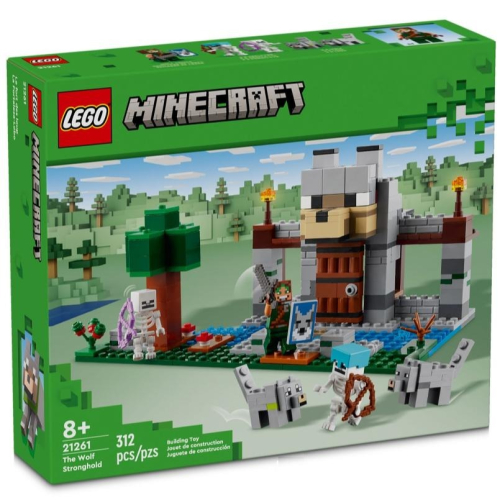 ［想樂］全新 樂高 LEGO 21261 Minecraft 創世神 惡狼要塞