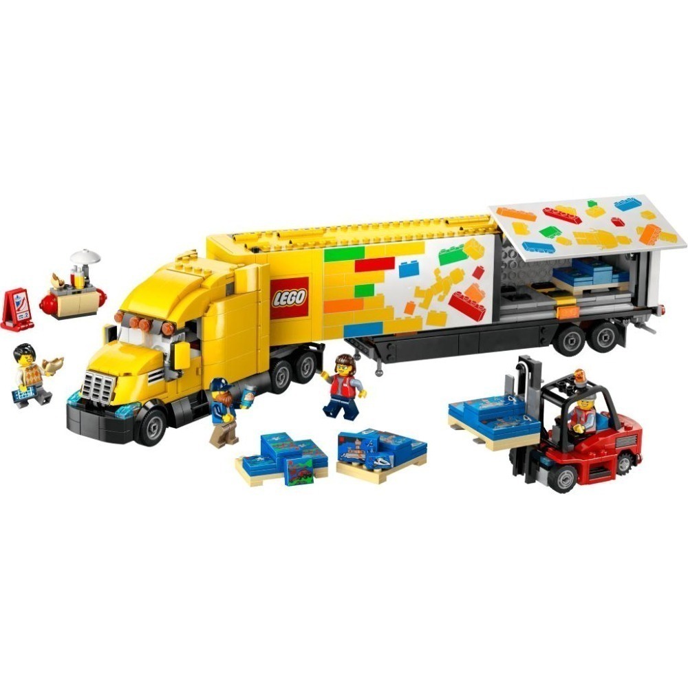 ［想樂］全新 樂高 LEGO 60440 City 送貨車 卡車 貨車-細節圖3