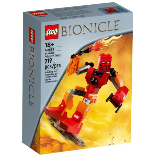 ［想樂］全新 樂高 LEGO 40581 生化戰士 BIONICLE® Tahu and Takua