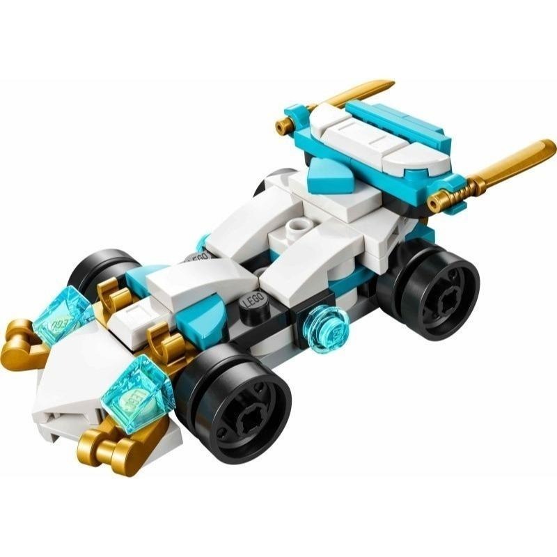 ［想樂］『小包』全新 樂高 LEGO 30674 旋風忍者 旋風忍術賽車2合1 polybag-細節圖2