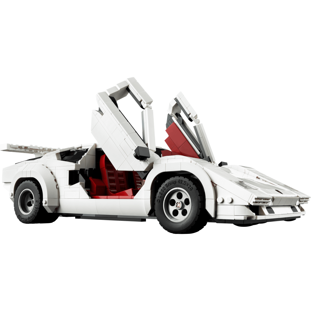 ［想樂］全新 樂高 LEGO 10337 Icons 藍寶堅尼 Lamborghini Countach 5000 盒損-細節圖3