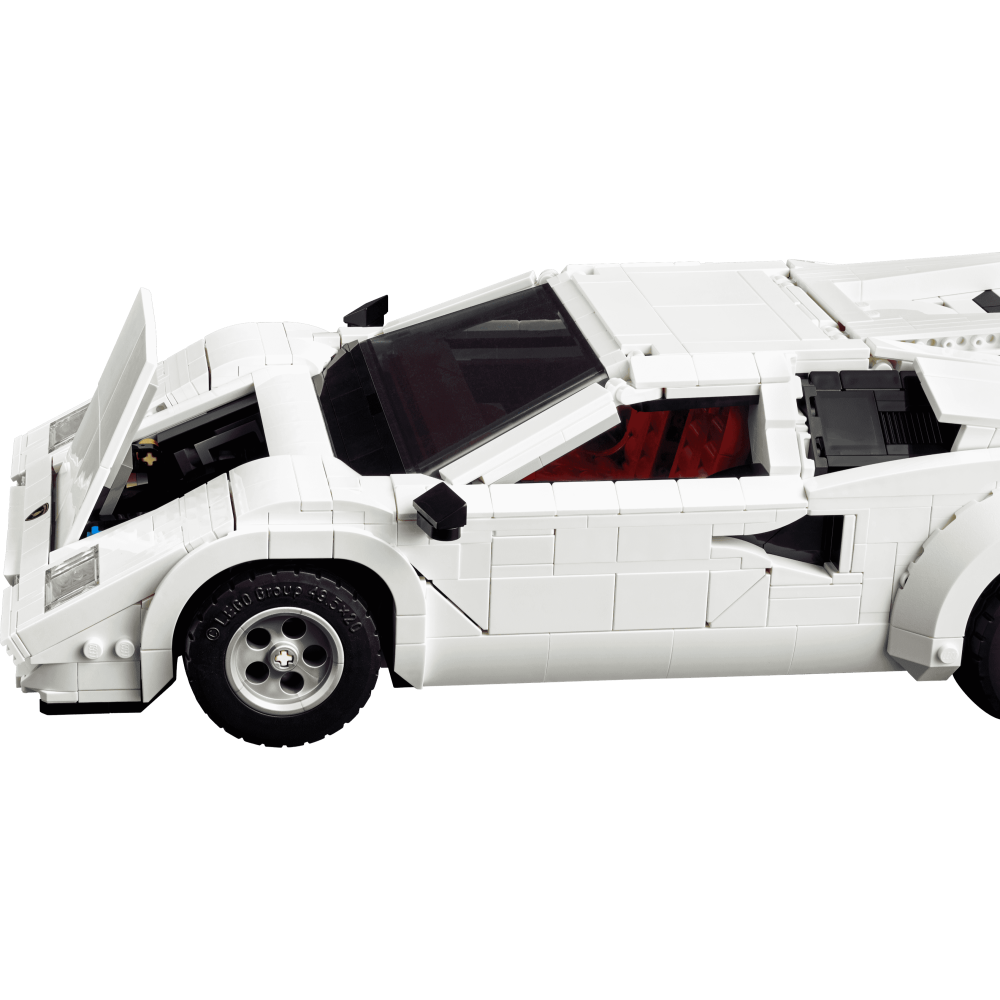 ［想樂］全新 樂高 LEGO 10337 Icons 藍寶堅尼 Lamborghini Countach 5000 盒損-細節圖4