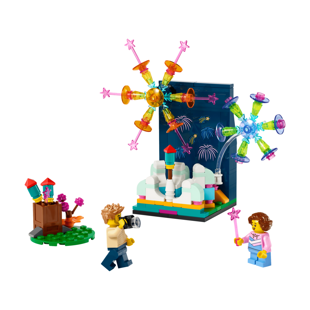 ［想樂］全新 樂高 LEGO 40689 煙火慶典 Firework Celebrations-細節圖3