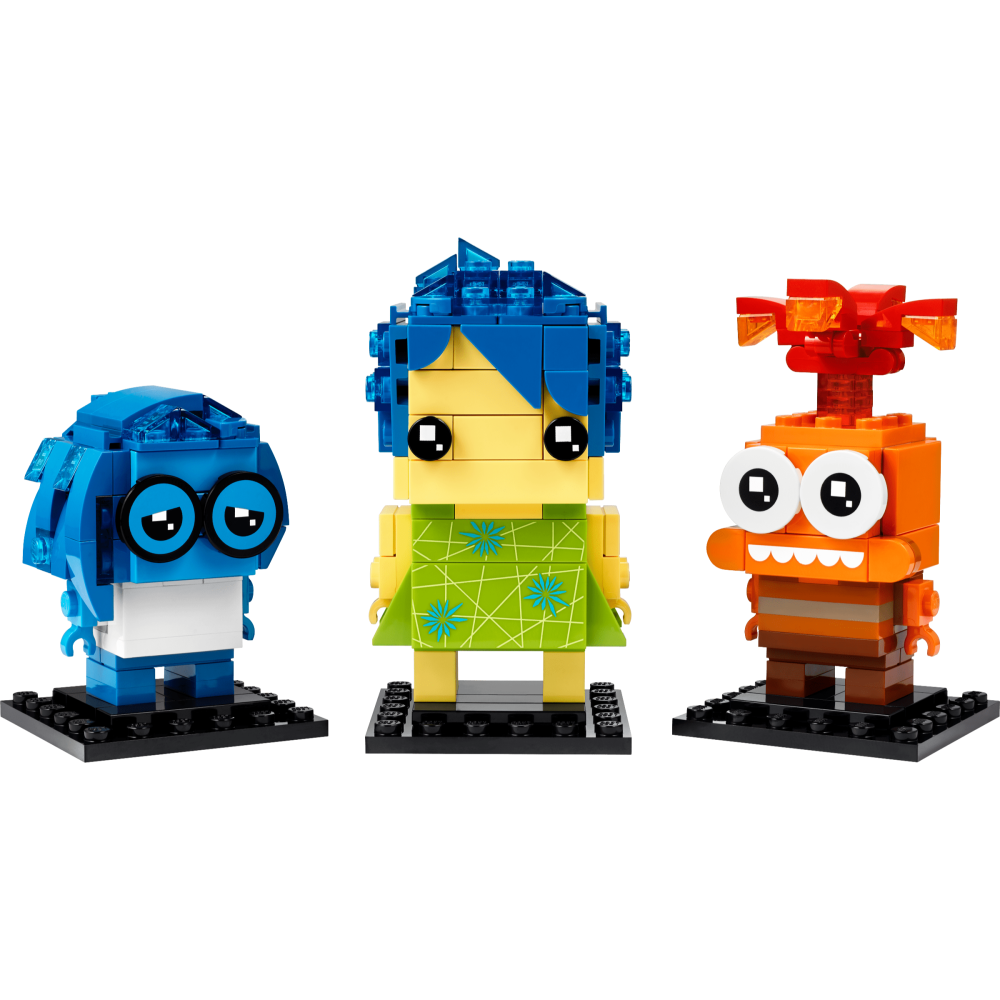 ［想樂］全新 樂高 Lego 40749 Brickheadz 《腦筋急轉彎 2》 樂樂 憂憂 焦焦-細節圖3