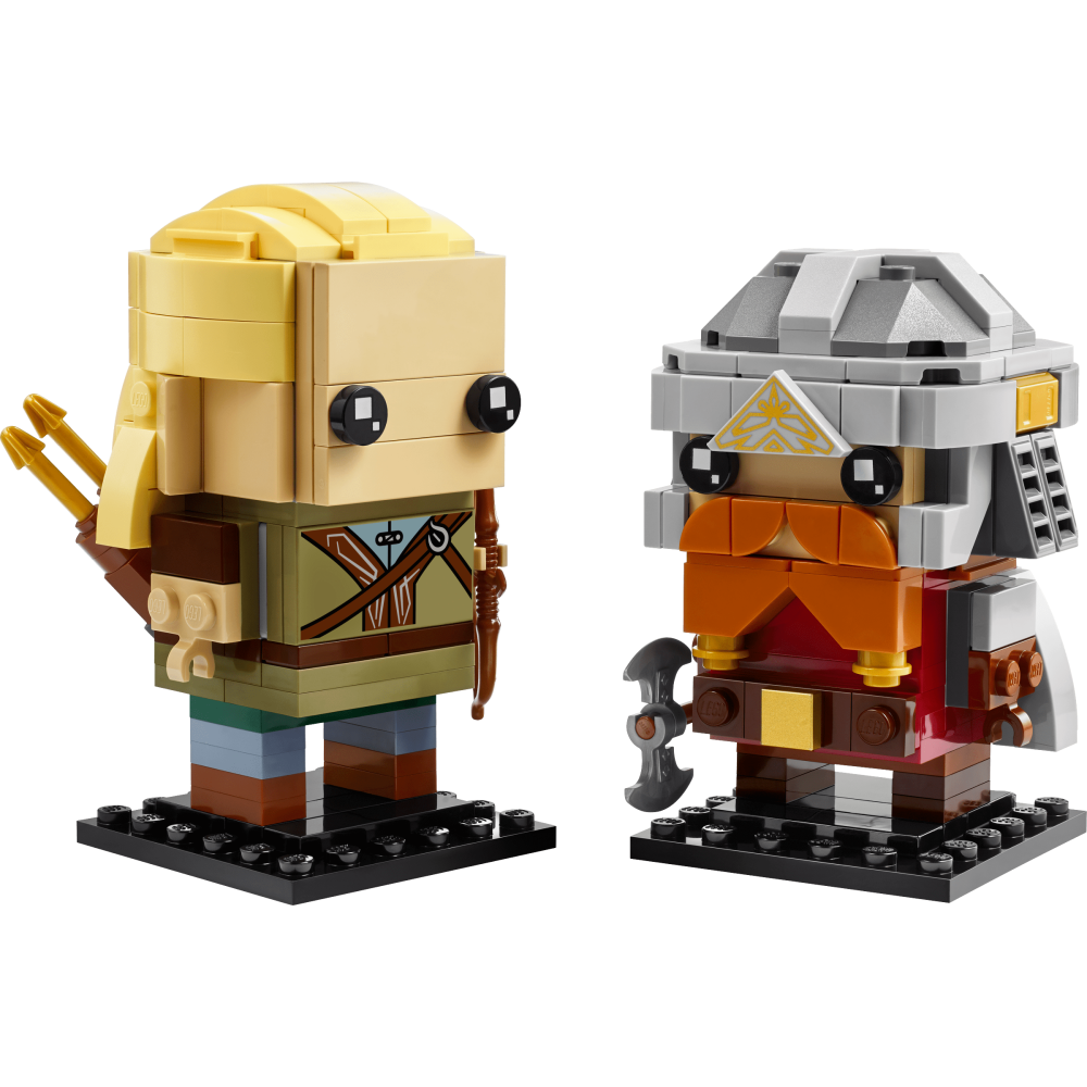 ［想樂］全新 樂高 Lego 40751 Brickheadz 魔戒 Legolas & Gimli-細節圖3
