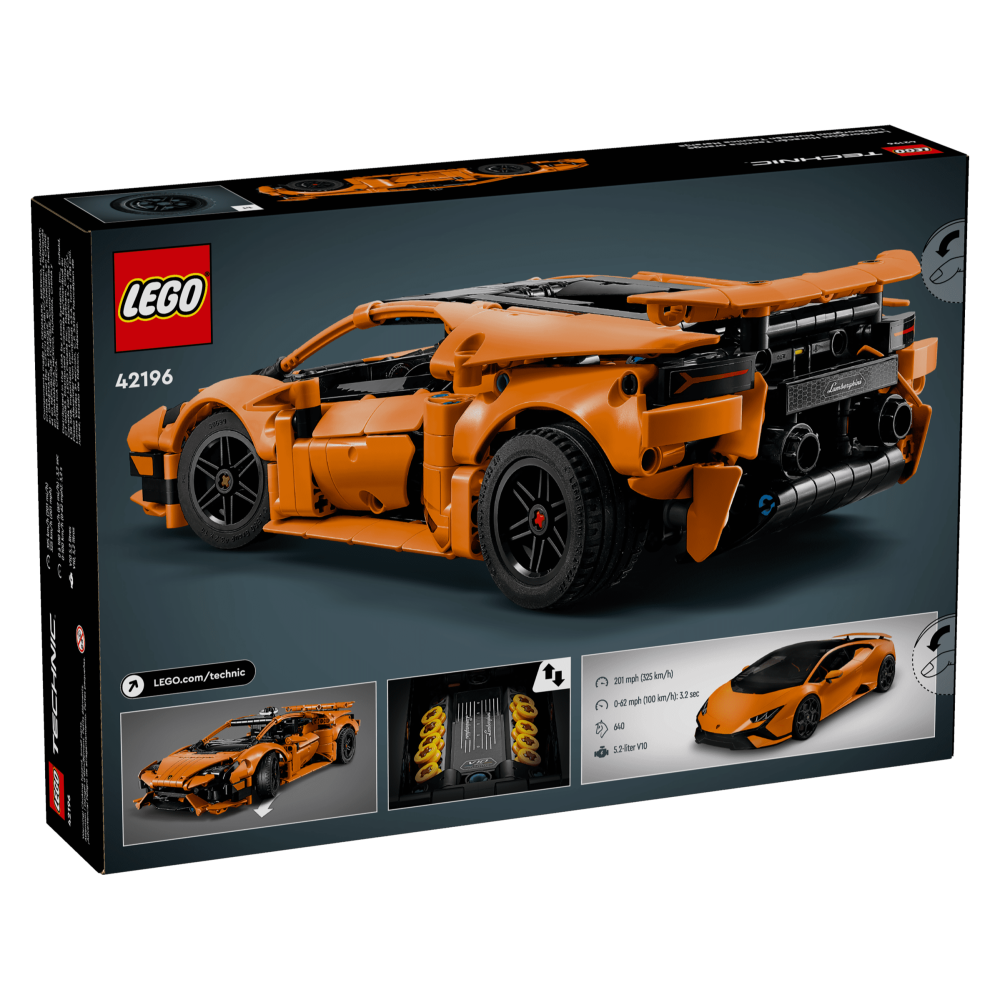 ［想樂］全新 樂高 LEGO 42196 Technic 科技 藍寶堅尼 Lamborghini (盒損)-細節圖2